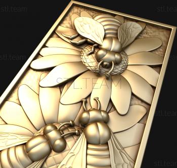 3D model Bees (STL)